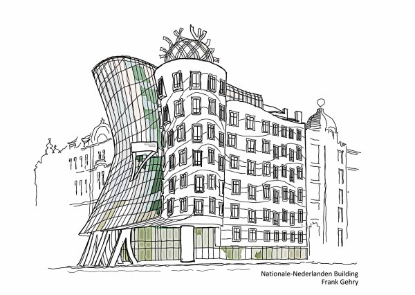 Фрэнк Гери Архитектор Графика