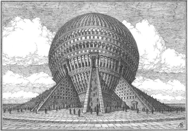 Архитектор футурист Артур Скижали