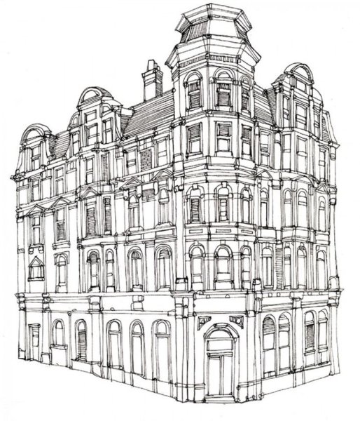 Трафарет архитектура