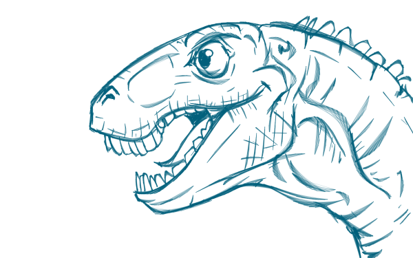 Раскраски динозавры Спинозавр