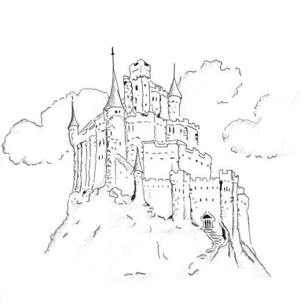 Крепость эскиз