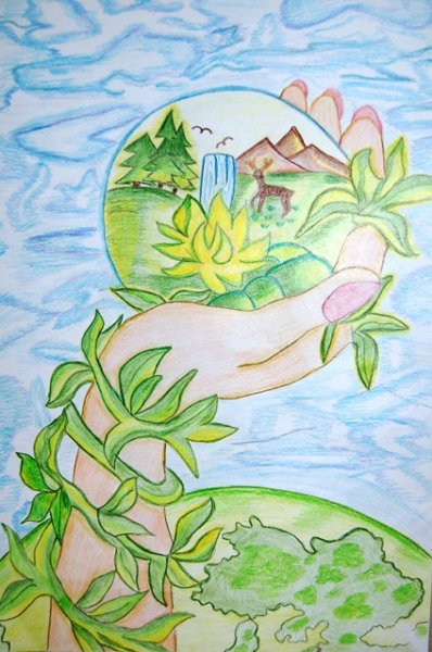 Рисование на тему экология