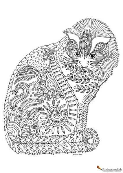 Раскраска антистресс