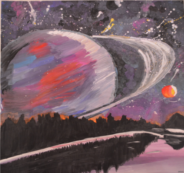 Рисунки гуашью