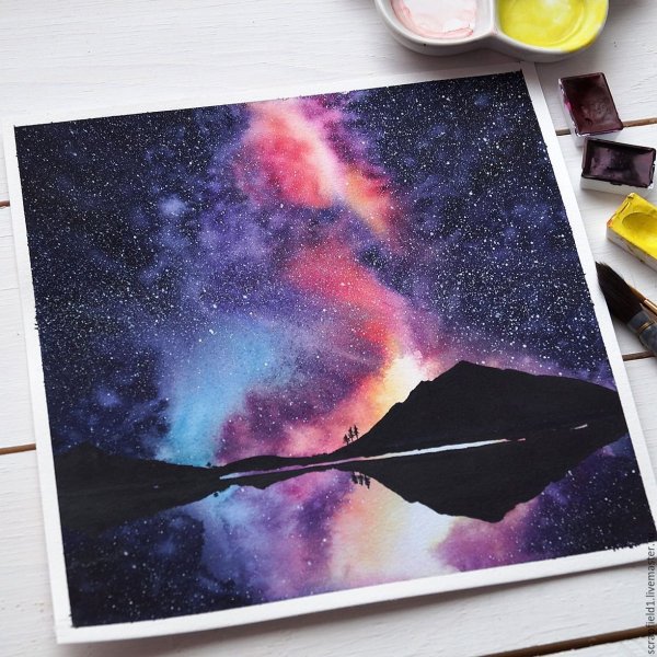 Вселенная акварель