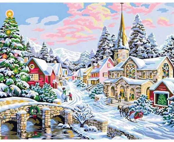 Новогодний пейзаж