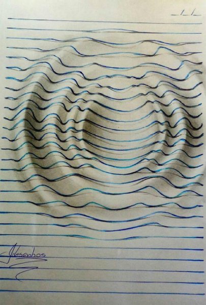 Объемные рисунки