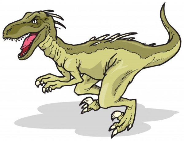 Велоцираптор вектор