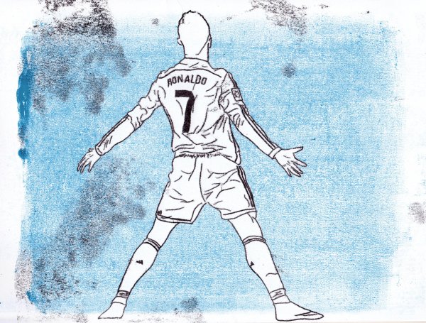 Футбольные рисунки карандашом