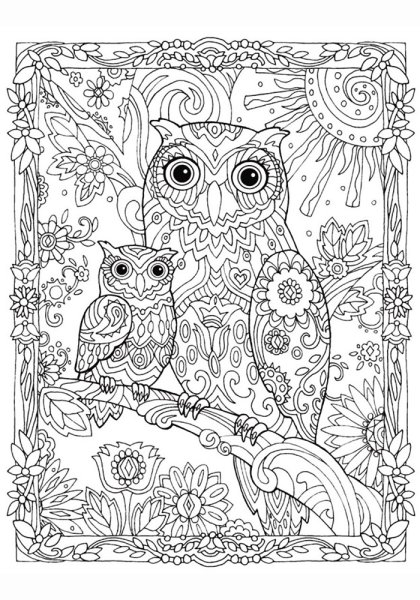 Раскраска антистресс