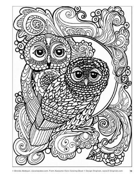 Мандала для раскрашивания с животными