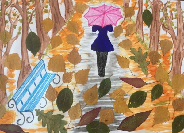 Рисунок мотивы осени