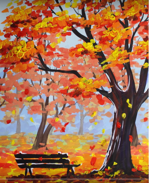 Разукрашки осенние для детей