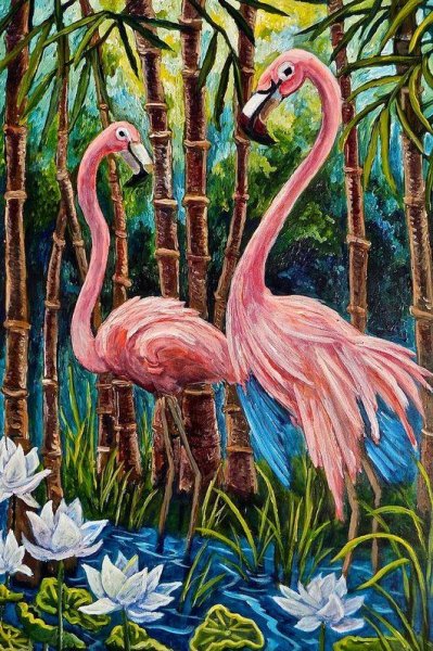Лотосы и Фламинго