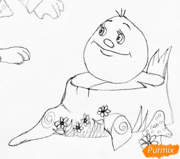 Раскраска "Колобок"