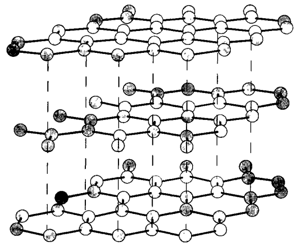 Структура кристаллической решетки графита