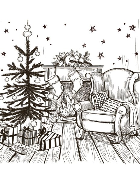 Библейские сюжеты карандашом