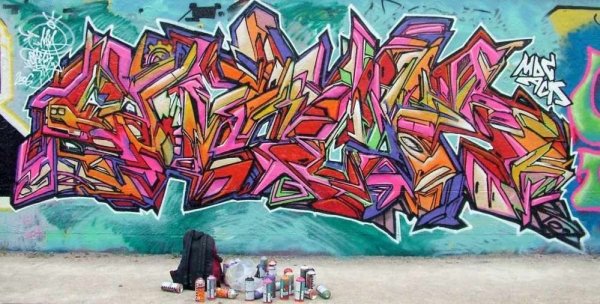 Граффити сложные