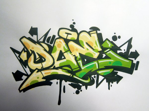 Граффити зарисовки