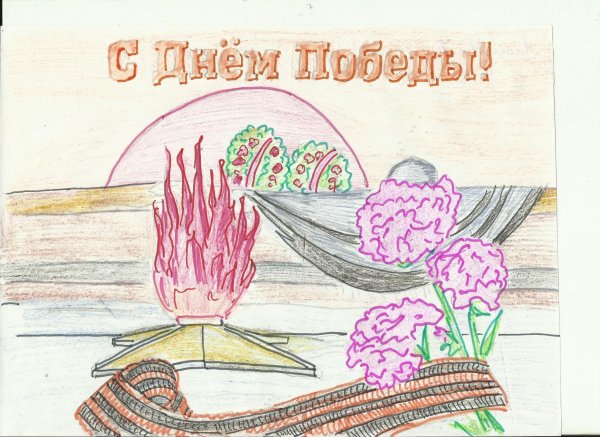 Легкие рисунки ветеранов