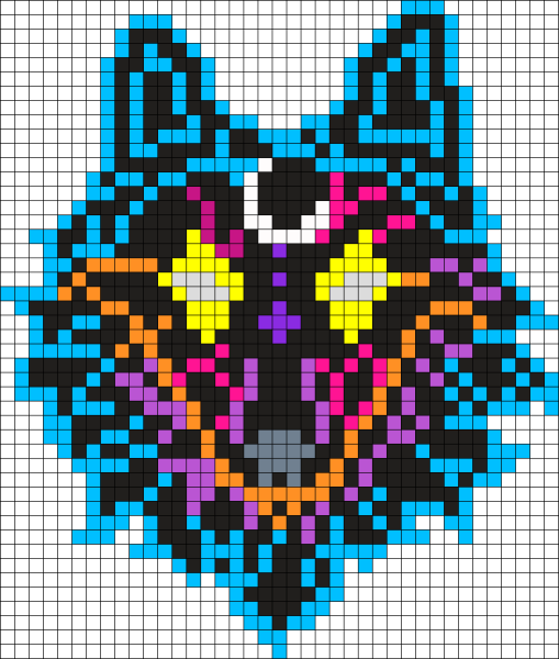 Пиксельное рисование по клеточкам