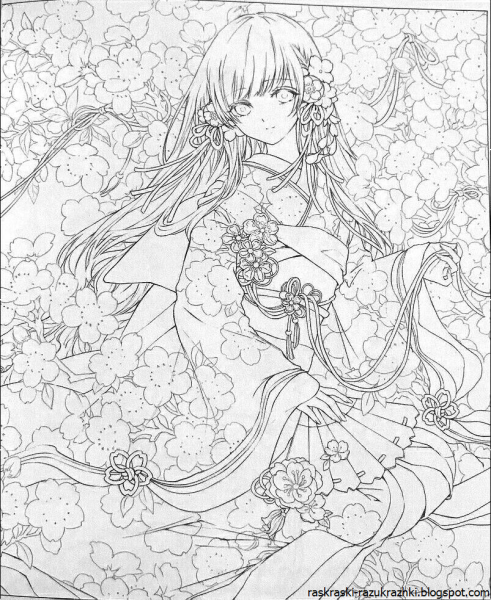 Фэнтези для раскрашивания