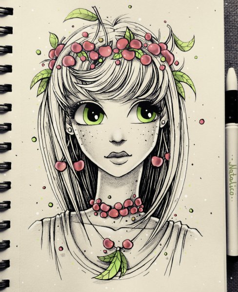 Красивые арты карандашом