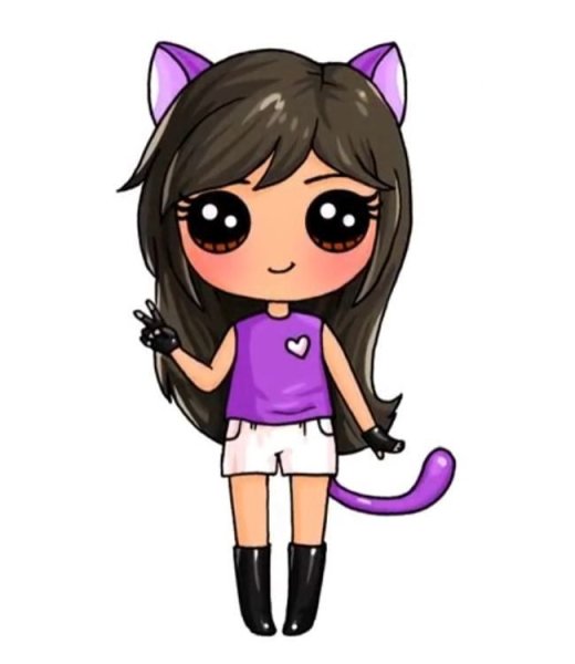 Милые мультяшные девочки