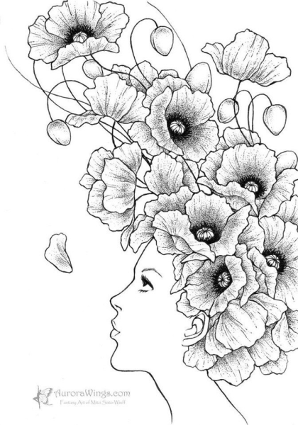 Красивые рисунки цветов