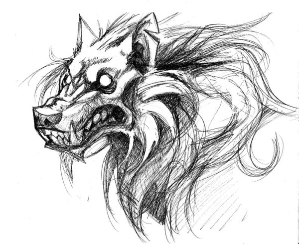 Набросок оборотня
