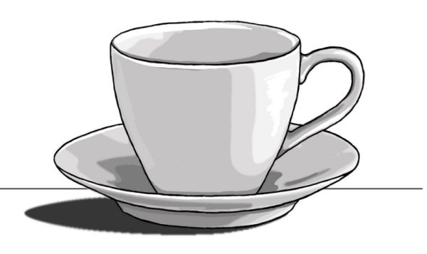 Чашка рисунок