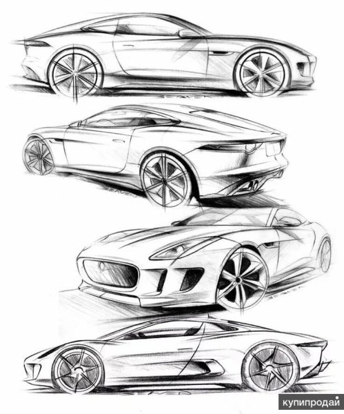 Машина карандашом