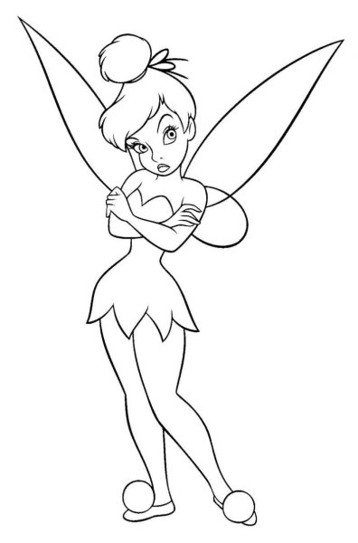 Поэтапное рисование феи