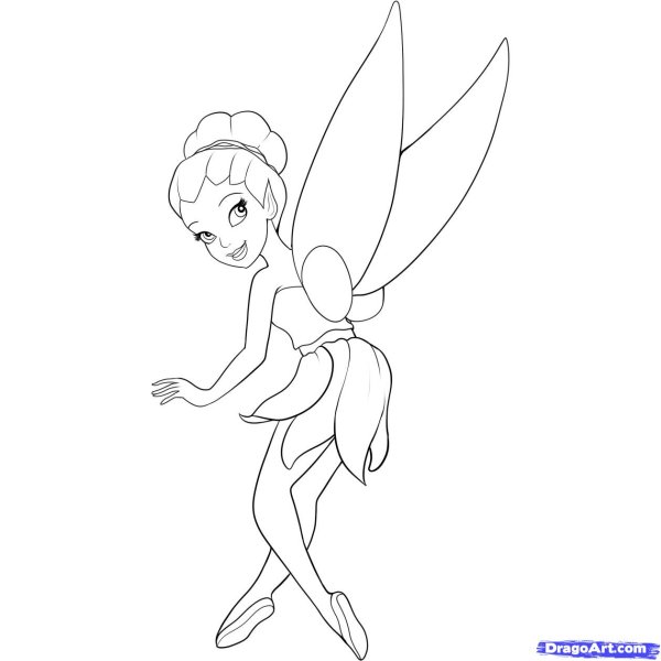 Феи Дисней Наброски