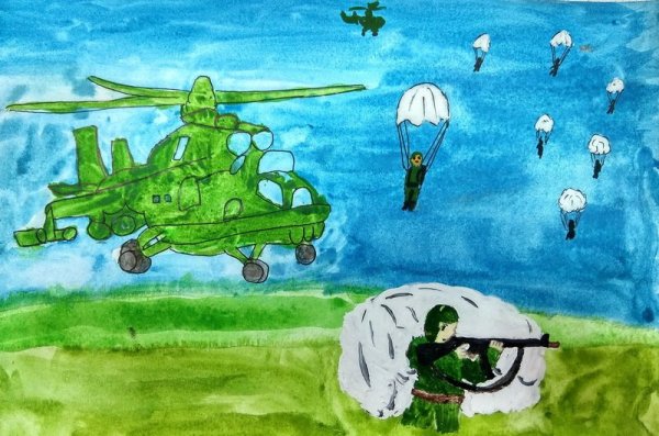 Рисунки ВДВ