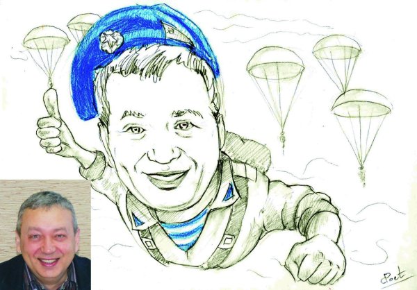 Десантник рисунок