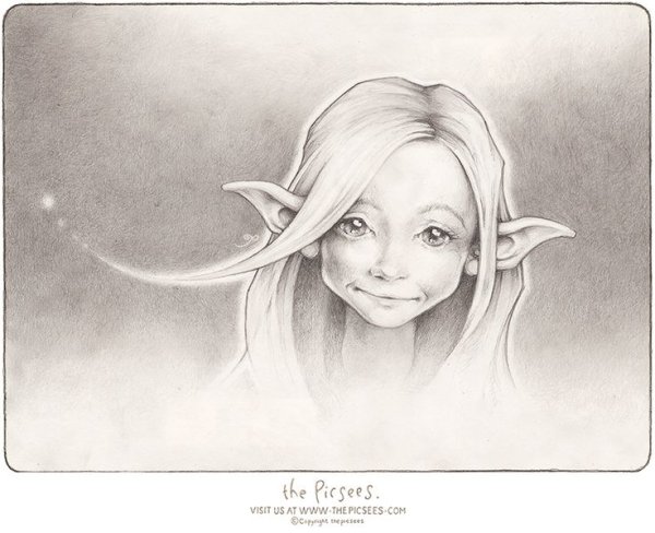 Красивые феи для срисовки