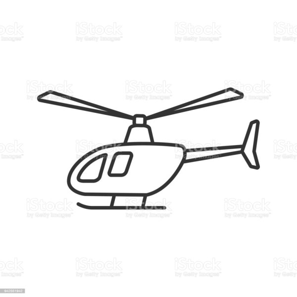 Вертолет для рисования