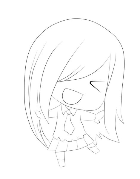 Раскраски аниме Чиби хвост феи