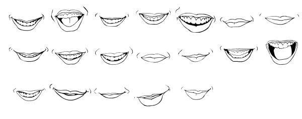 Улыбка для рисования