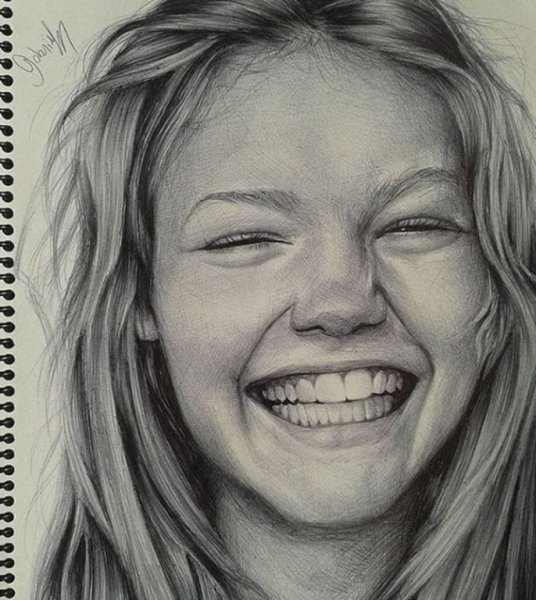 Эмоциональный портрет карандашом