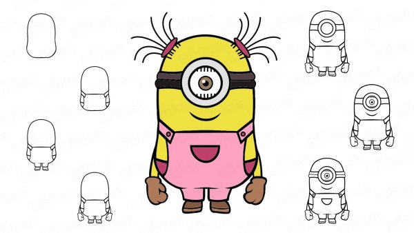 Миньоны для рисования