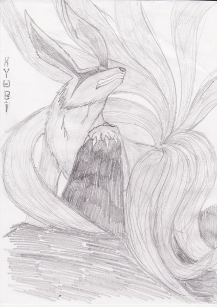 Курама карандашом