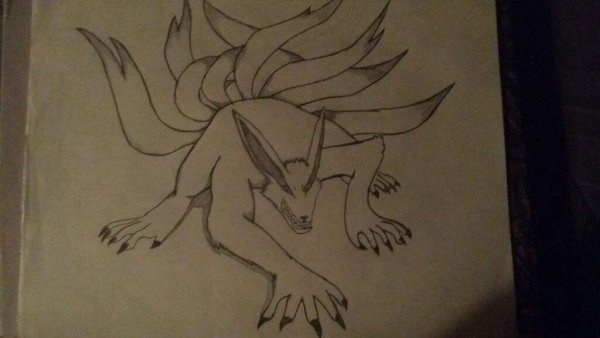 Курама карандашом сложно