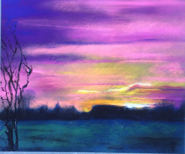 Идеи для рисунков пастелью