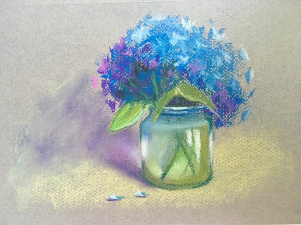 Пейзаж для рисования пастелью