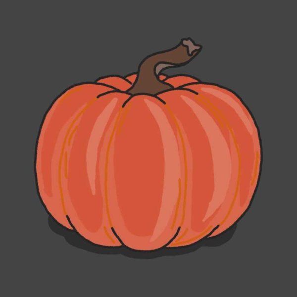 Тыква для срисовки