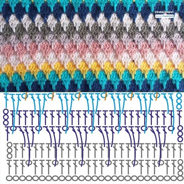 Узоры крючком