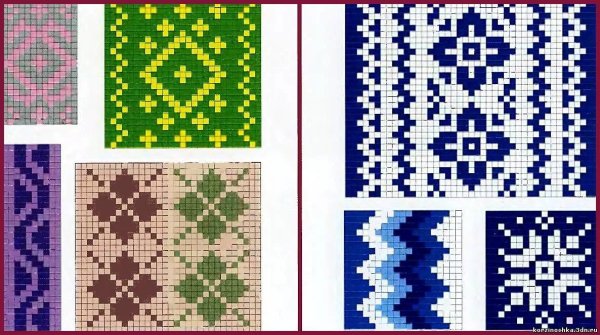 Жаккардовые узоры