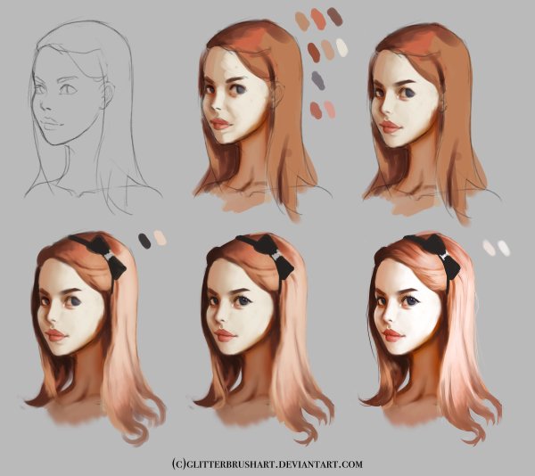 Позы для рисования порера